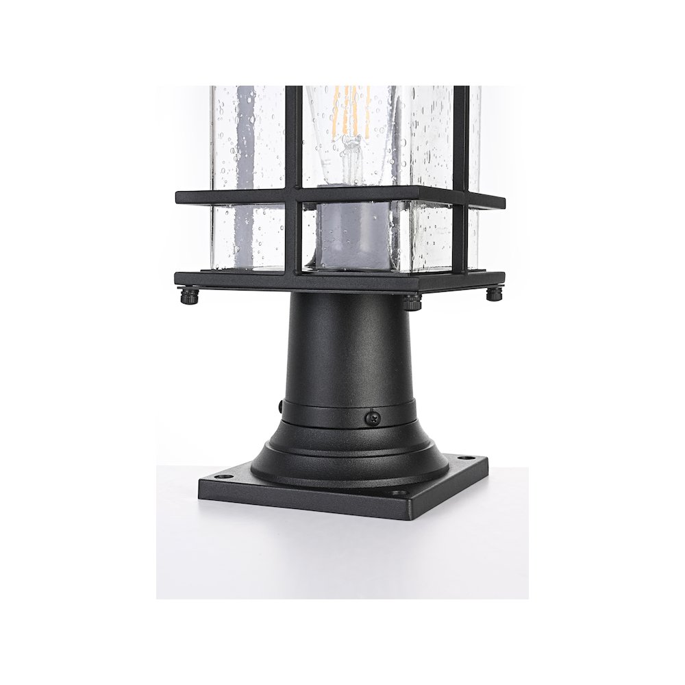 Miller 7 inch Outdoor Pendant in Black. Picture 5