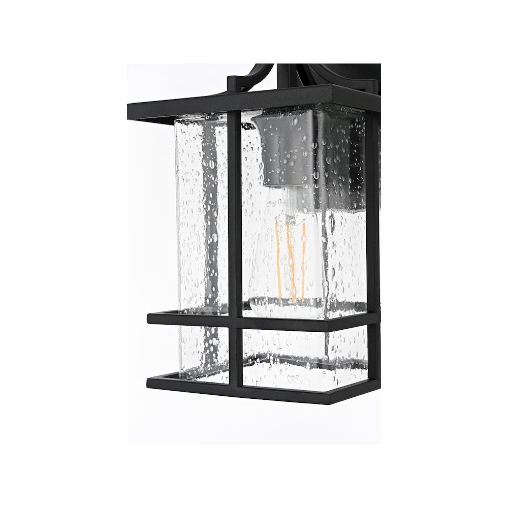 Miller 7 inch Outdoor Pendant in Black. Picture 5