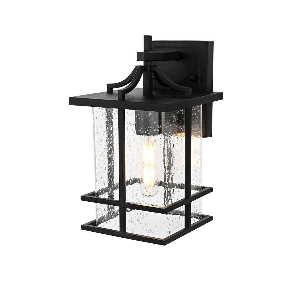 Miller 7 inch Outdoor Pendant in Black. Picture 7