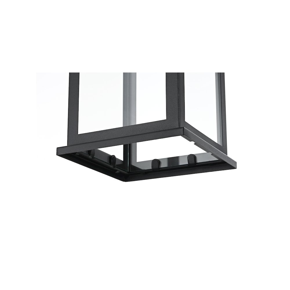Mercer 7 inch Outdoor Pendant in Black. Picture 6
