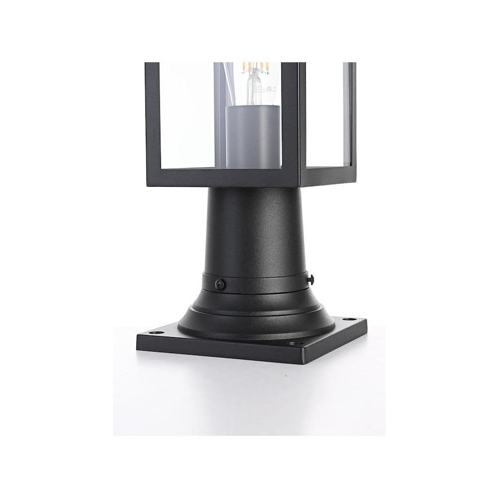 Mercer 7 inch Outdoor Pendant in Black. Picture 5