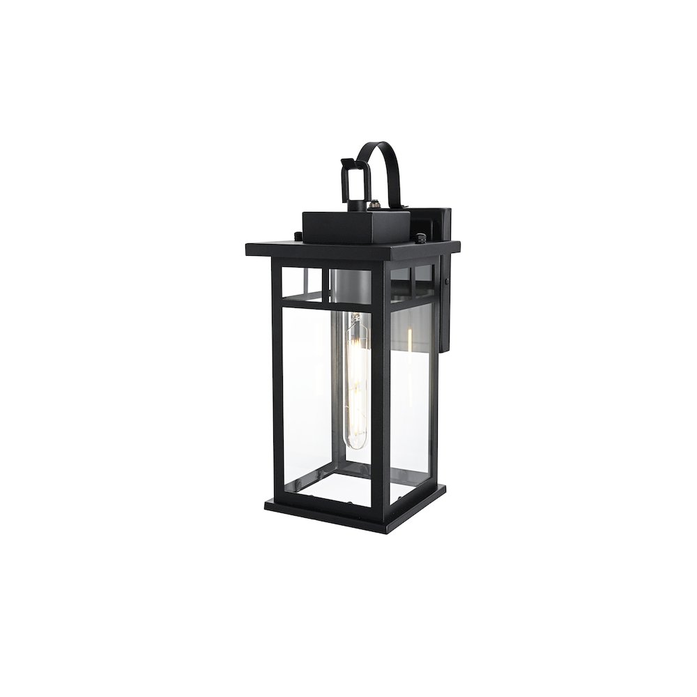 Mercer 7 inch Outdoor Pendant in Black. Picture 7