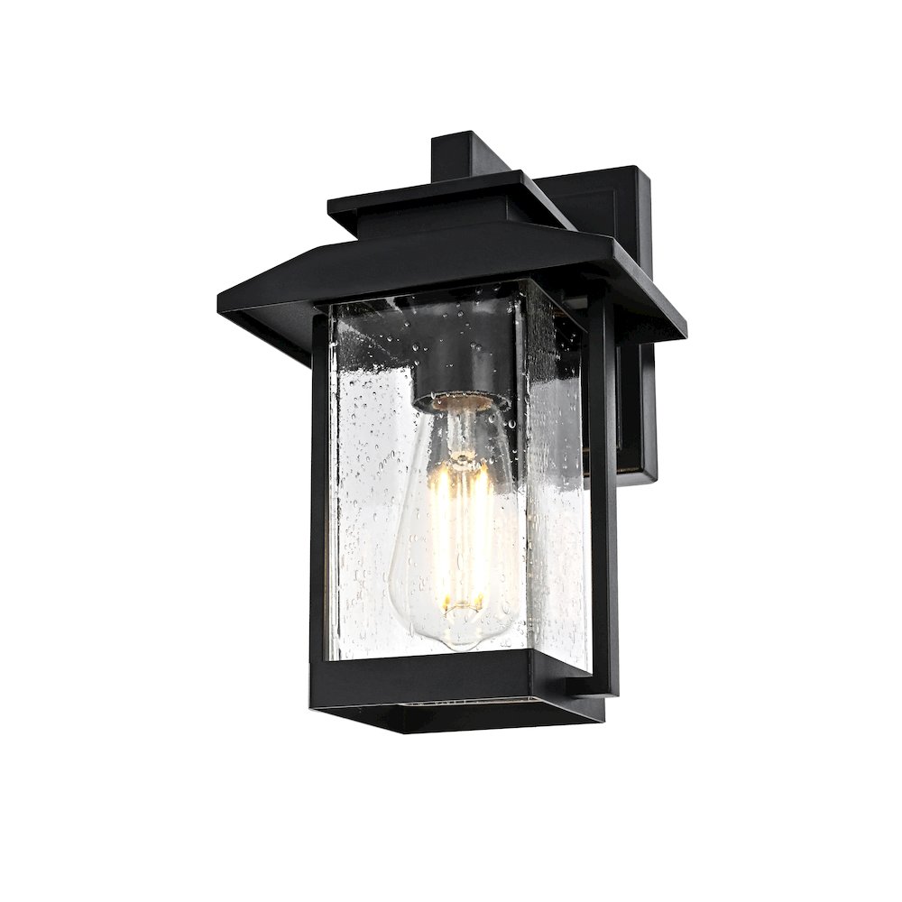 Tioga 7 inch Outdoor Pendant in Black. Picture 3