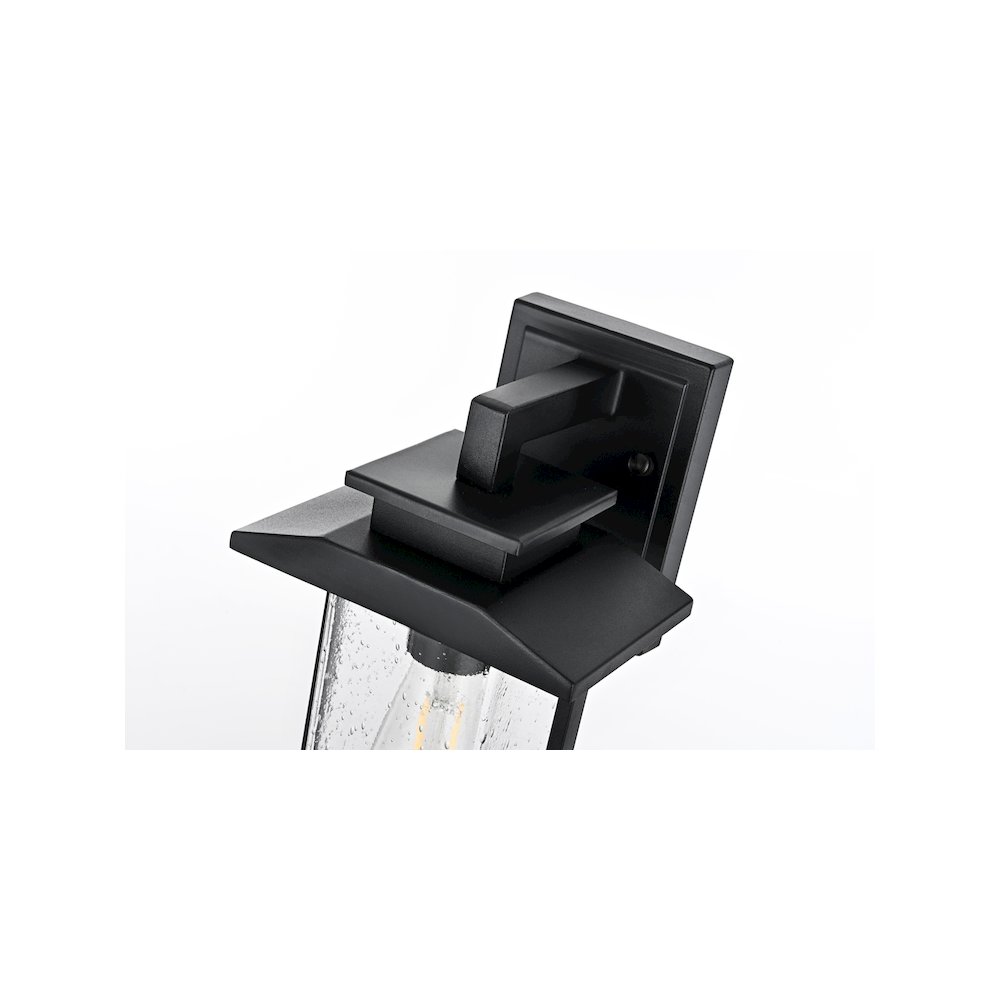 Tioga 7 inch Outdoor Pendant in Black. Picture 4