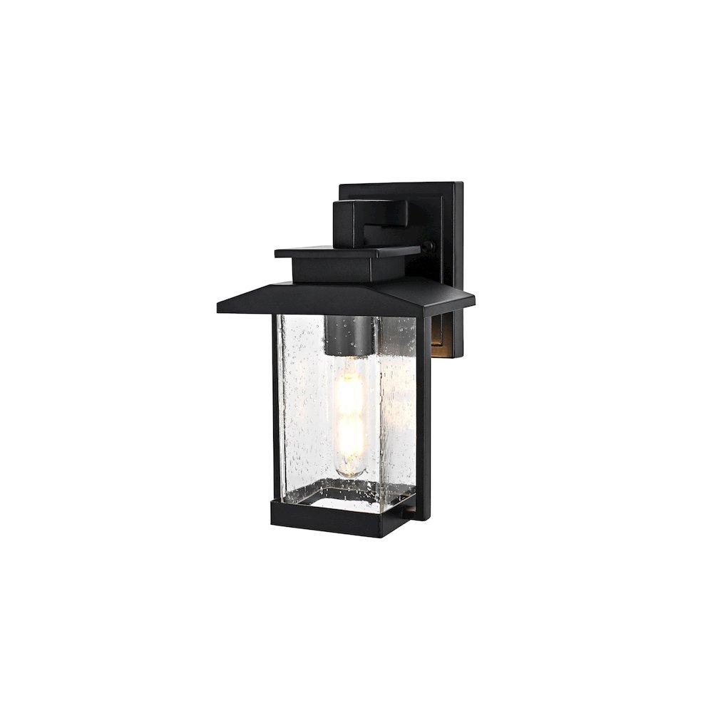 Tioga 7 inch Outdoor Pendant in Black. Picture 7