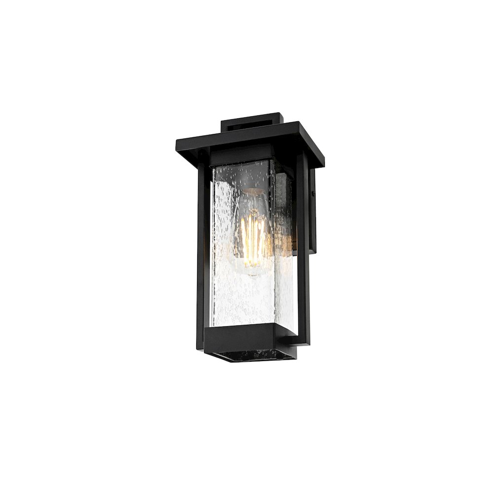 Tilton 7 inch Outdoor Pendant in Black. Picture 3