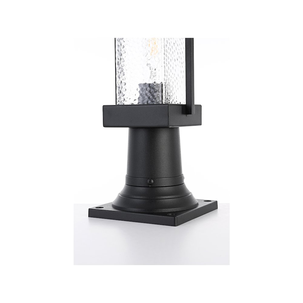 Cambria 7 inch Outdoor Pendant in Black. Picture 5