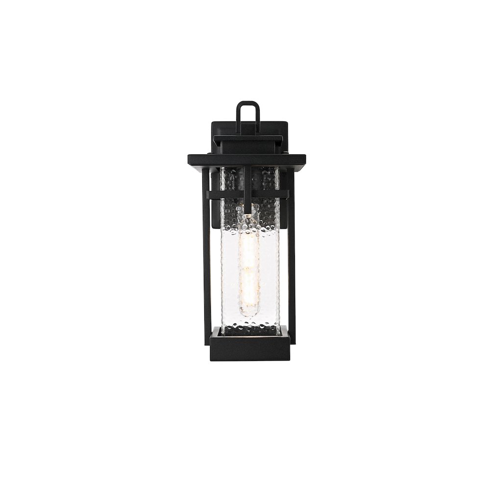 Cambria 7 inch Outdoor Pendant in Black. Picture 1