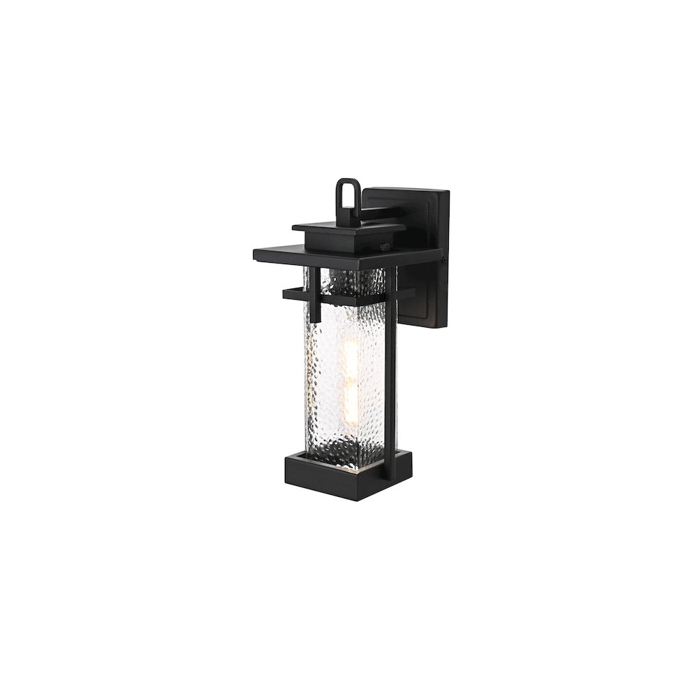 Cambria 7 inch Outdoor Pendant in Black. Picture 7