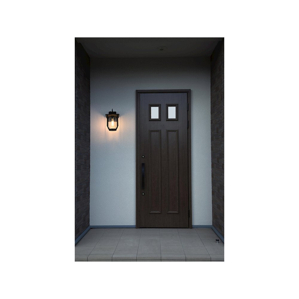Sepviva 7 inch Outdoor Pendant in Black. Picture 2