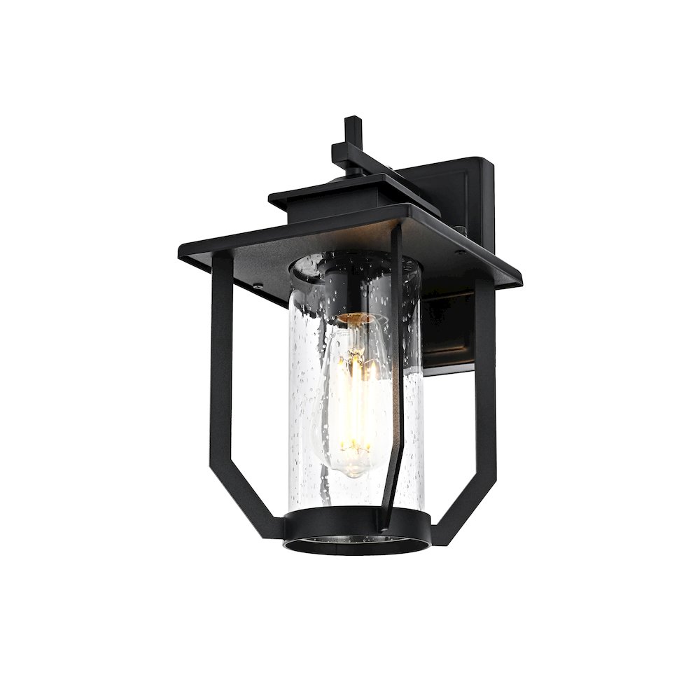 Sepviva 7 inch Outdoor Pendant in Black. Picture 3