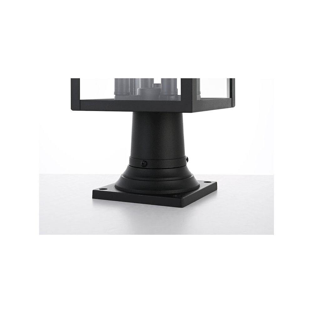 Sheridan 7 inch Outdoor Pendant in Black. Picture 5