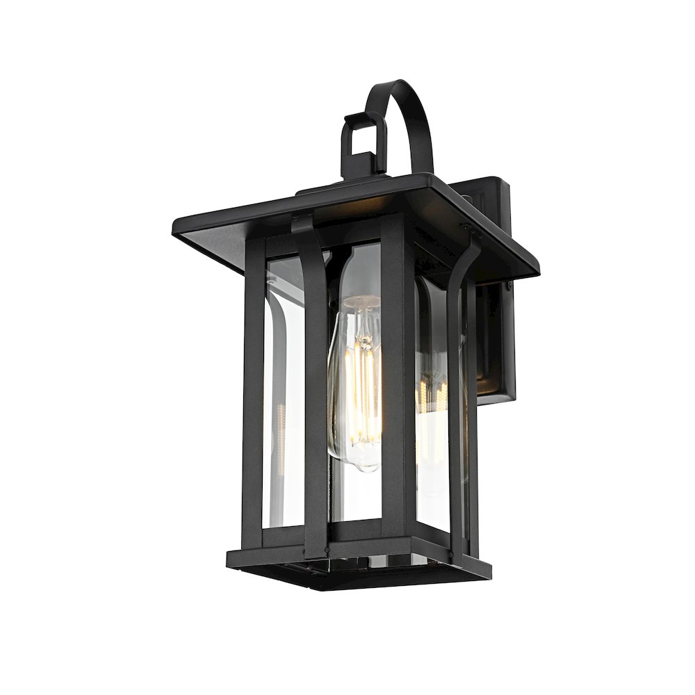 Thayer 7 inch Outdoor Pendant in Black. Picture 3