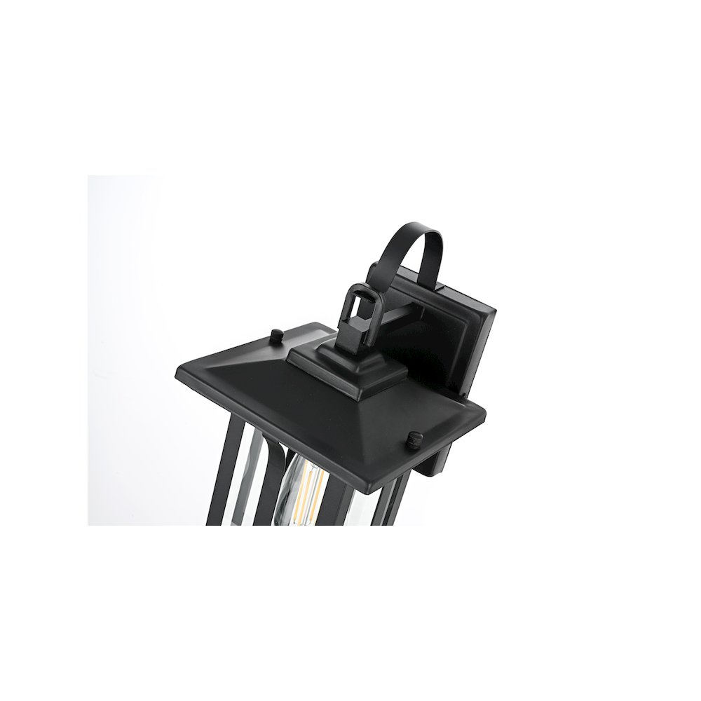 Thayer 7 inch Outdoor Pendant in Black. Picture 4