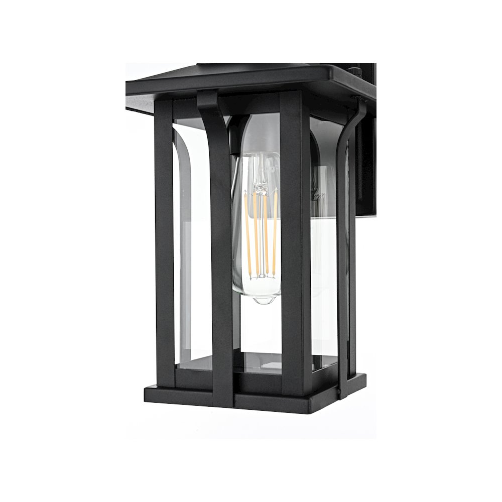 Thayer 7 inch Outdoor Pendant in Black. Picture 5