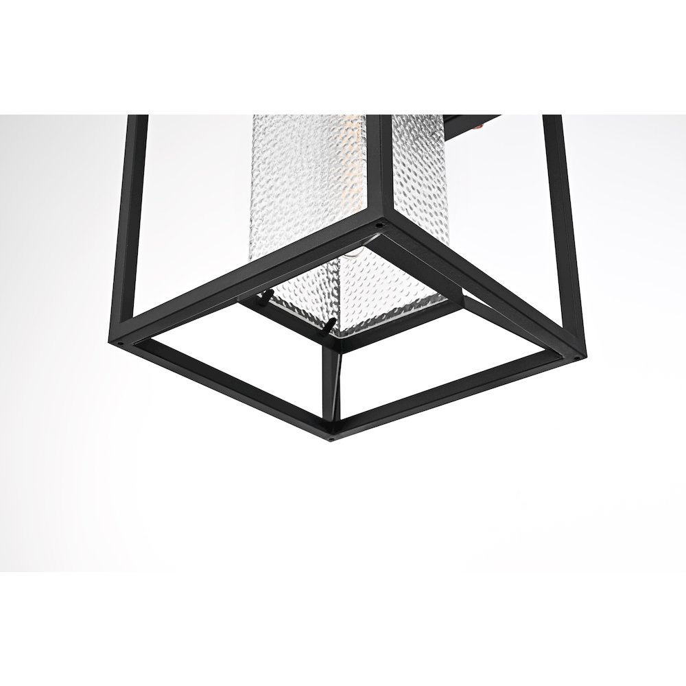 Willington 9.5 Inch Outdoor Wall Sconce In Black. Picture 6