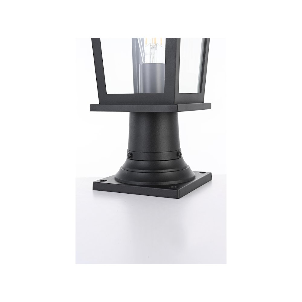 Cayman 7 inch Outdoor Pendant in Black. Picture 5