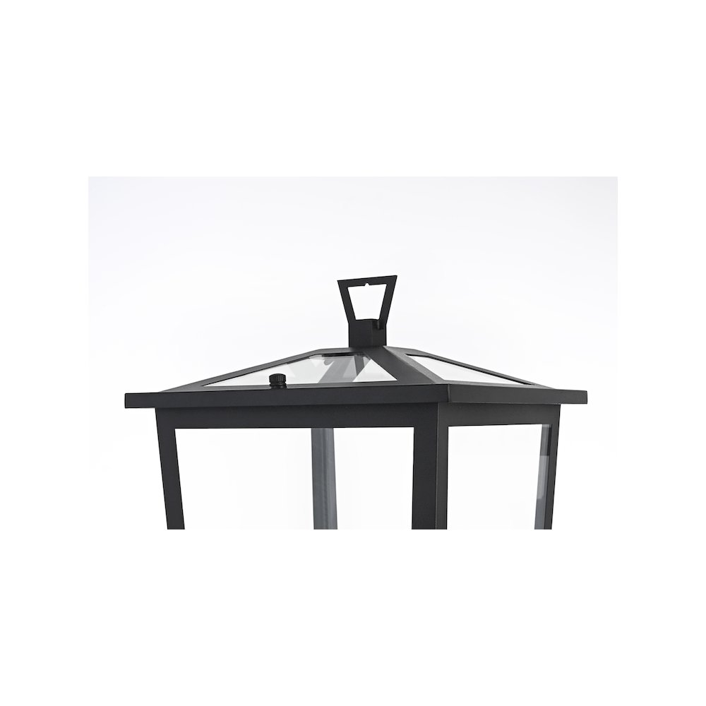 Cayman 7 inch Outdoor Pendant in Black. Picture 6