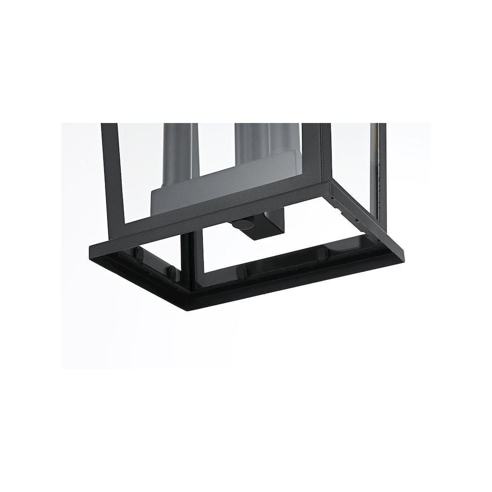 Berks 7 inch Outdoor Pendant in Black. Picture 6