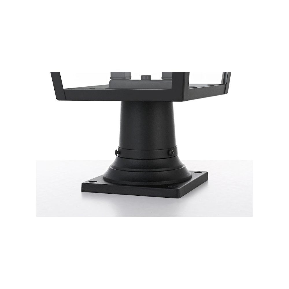 Frankford 7 inch Outdoor Pendant in Black. Picture 5