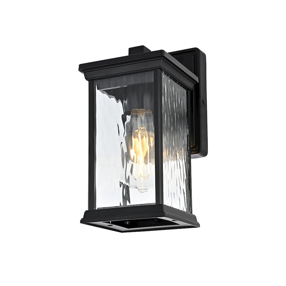 Mascher 7 inch Outdoor Pendant in Black. Picture 3