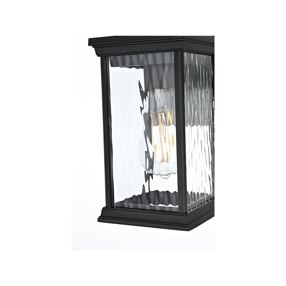 Mascher 7 inch Outdoor Pendant in Black. Picture 5