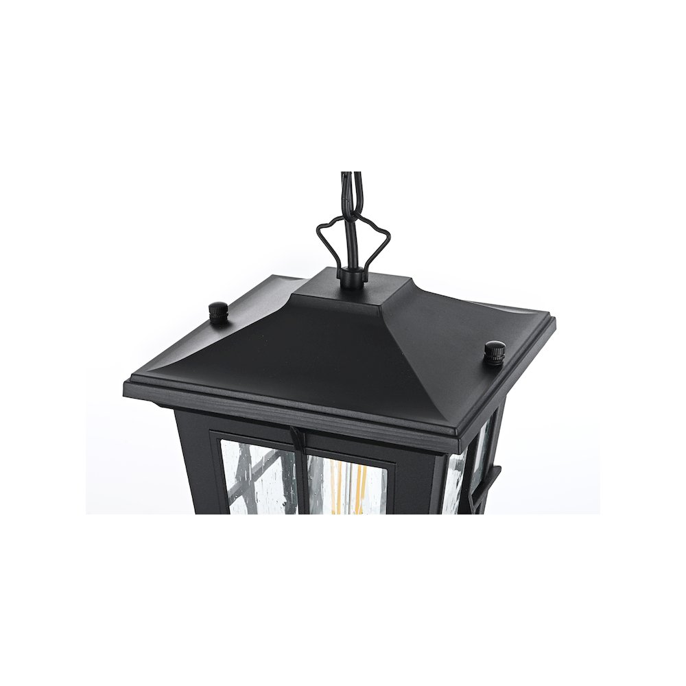Bodine 7 inch Outdoor Pendant in Black. Picture 3