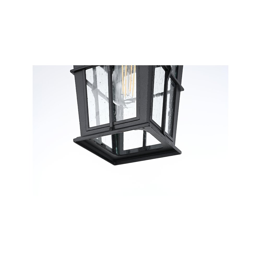 Bodine 7 inch Outdoor Pendant in Black. Picture 6