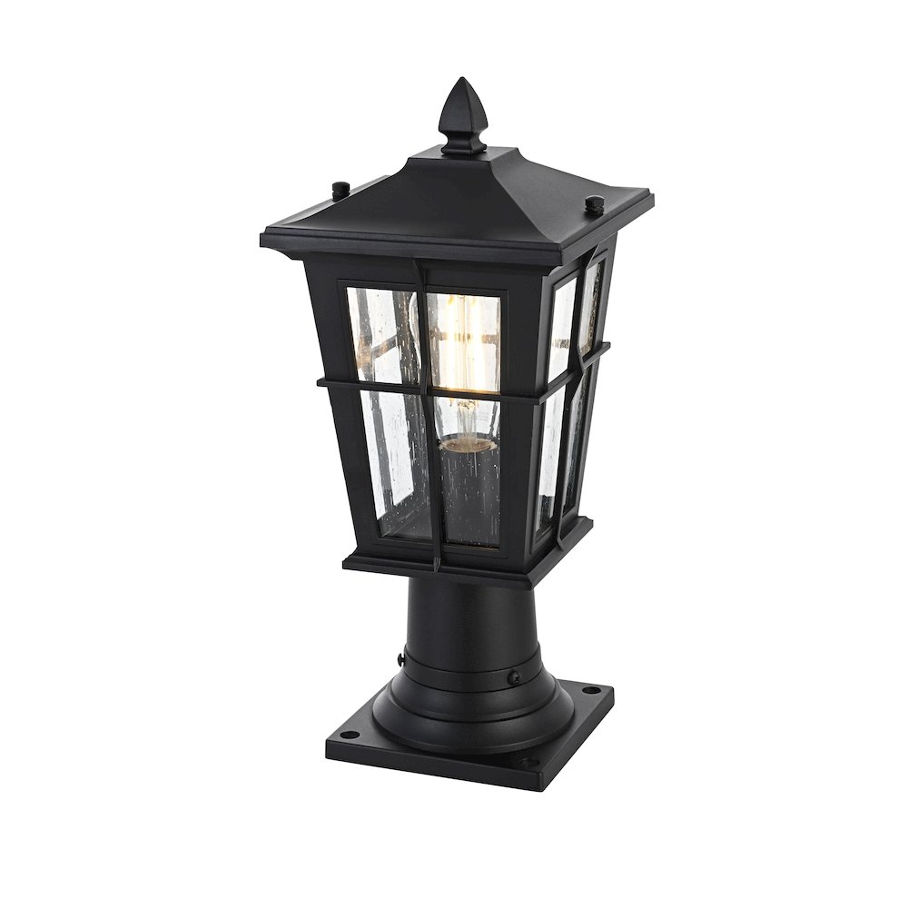 Bodine 7 inch Outdoor Pendant in Black. Picture 2