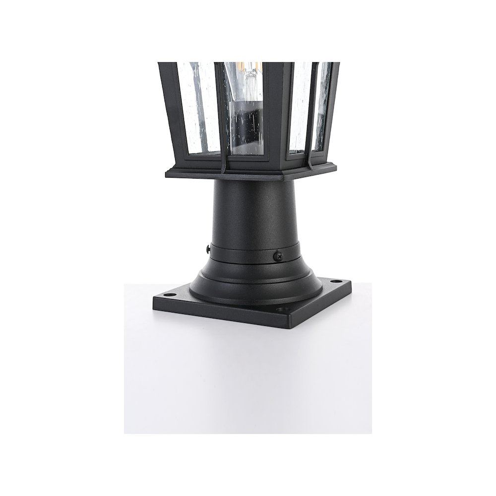 Bodine 7 inch Outdoor Pendant in Black. Picture 3