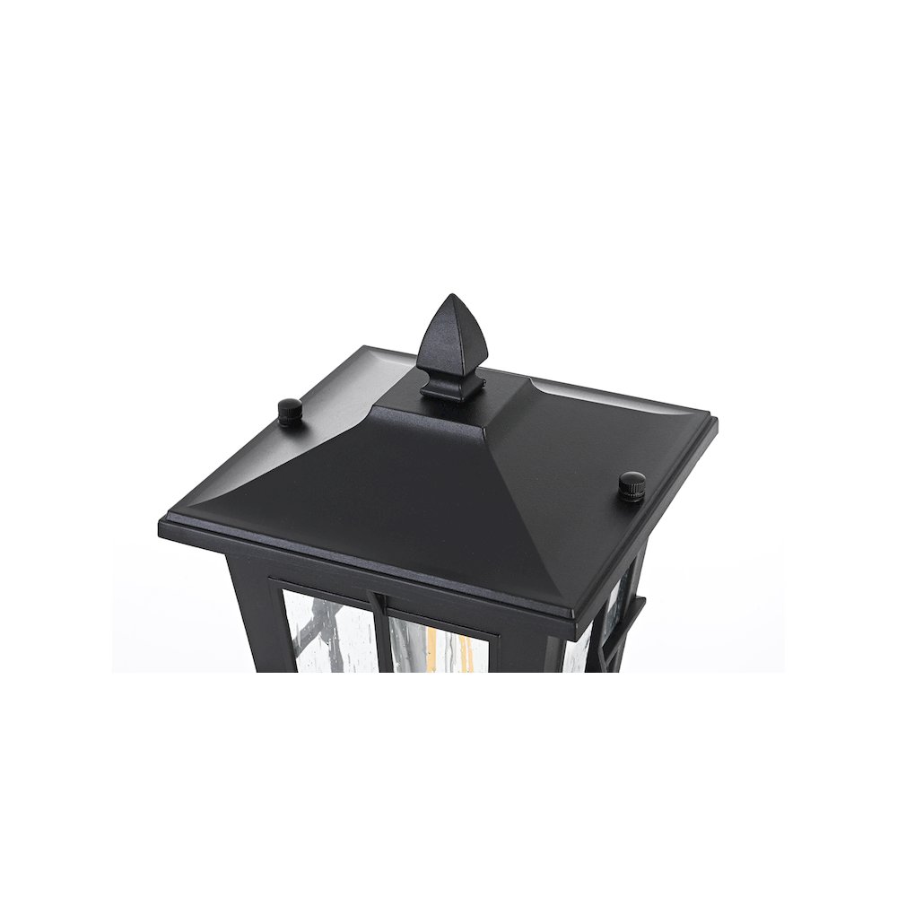 Bodine 7 inch Outdoor Pendant in Black. Picture 4
