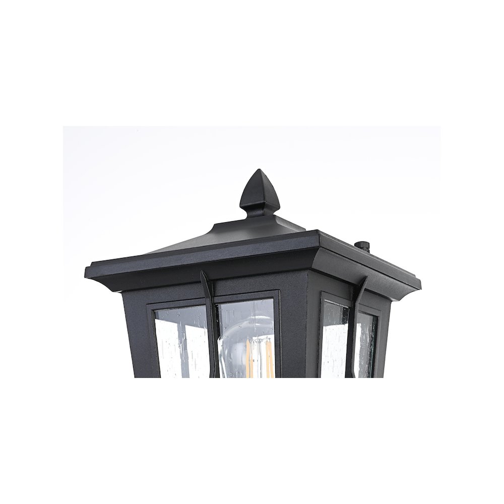 Bodine 7 inch Outdoor Pendant in Black. Picture 5