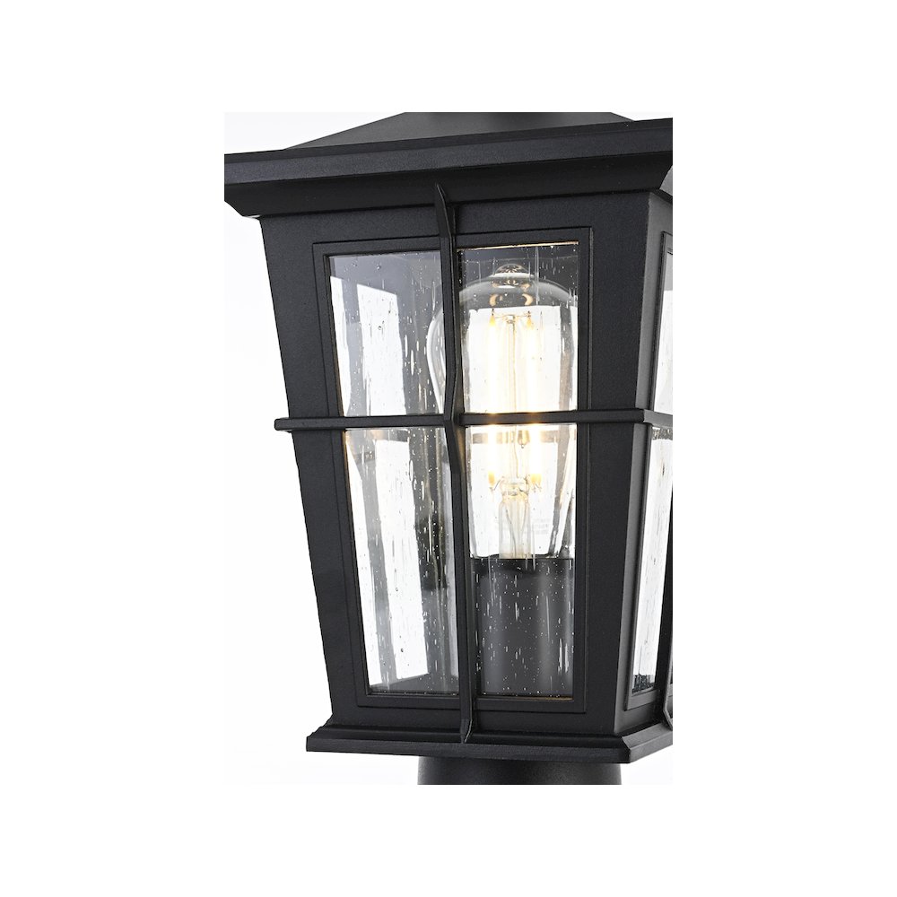 Bodine 7 inch Outdoor Pendant in Black. Picture 6