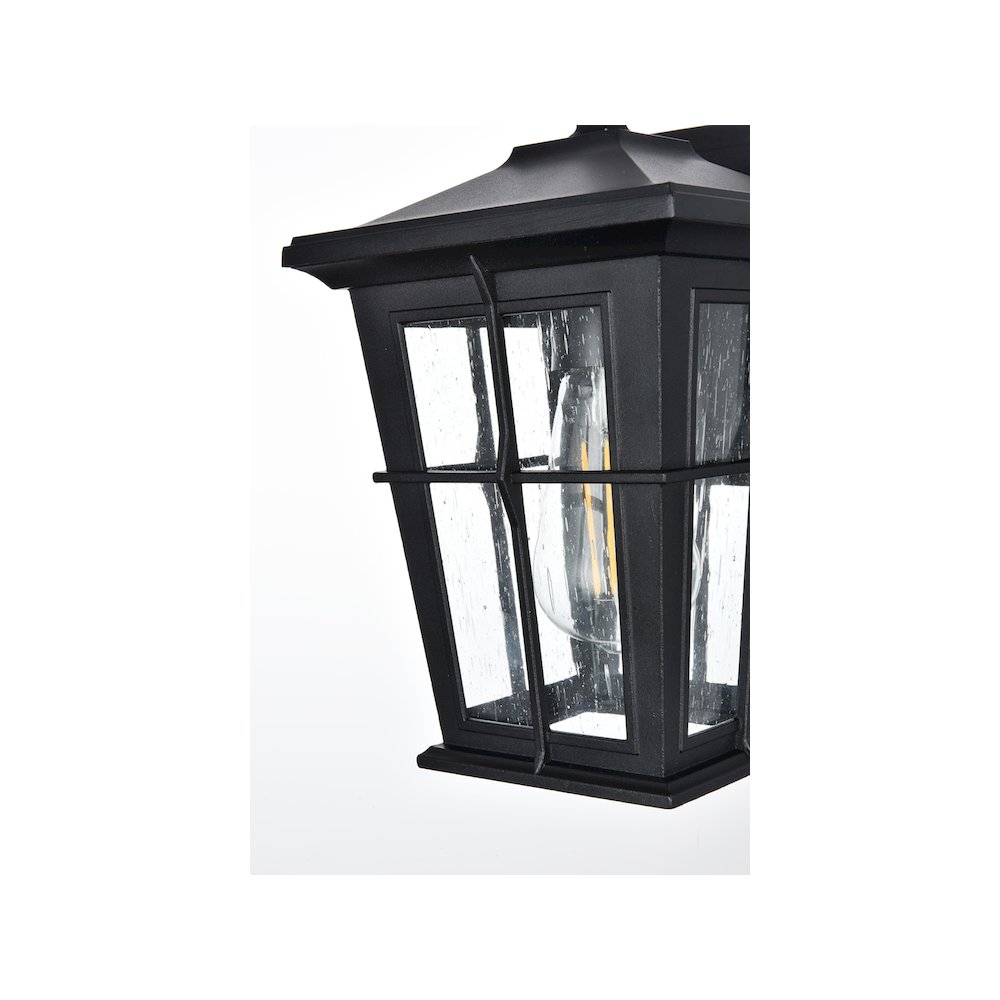 Bodine 7 inch Outdoor Pendant in Black. Picture 5