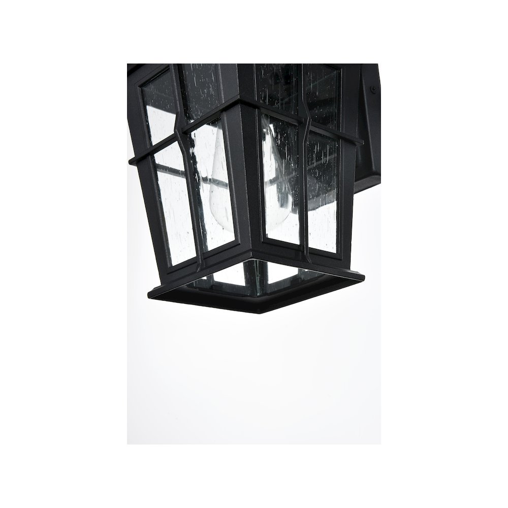Bodine 7 inch Outdoor Pendant in Black. Picture 6