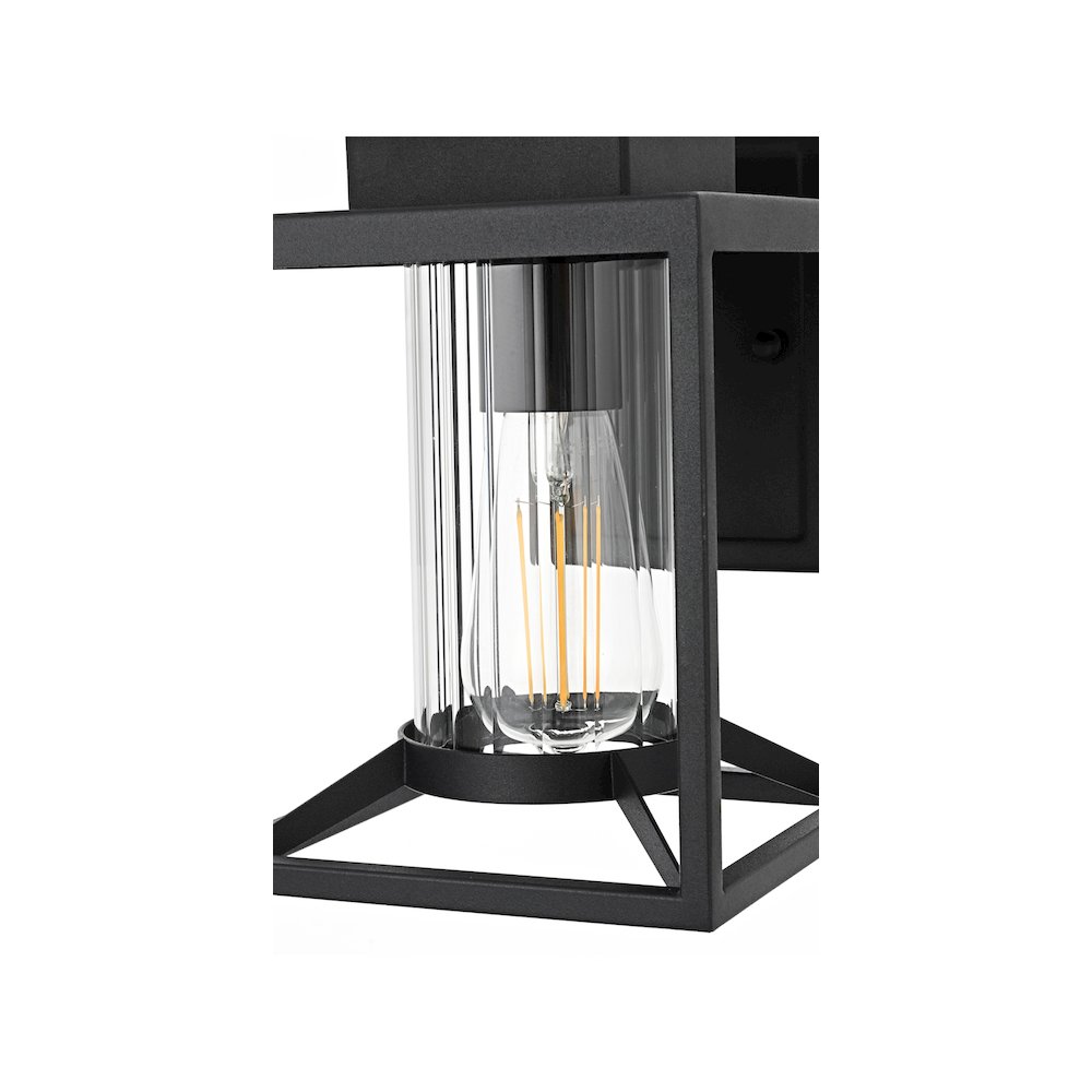 Witte 7 inch Outdoor Pendant in Black. Picture 5