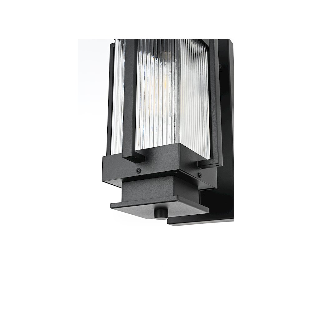 Harlan 7 inch Outdoor Pendant in Black. Picture 6