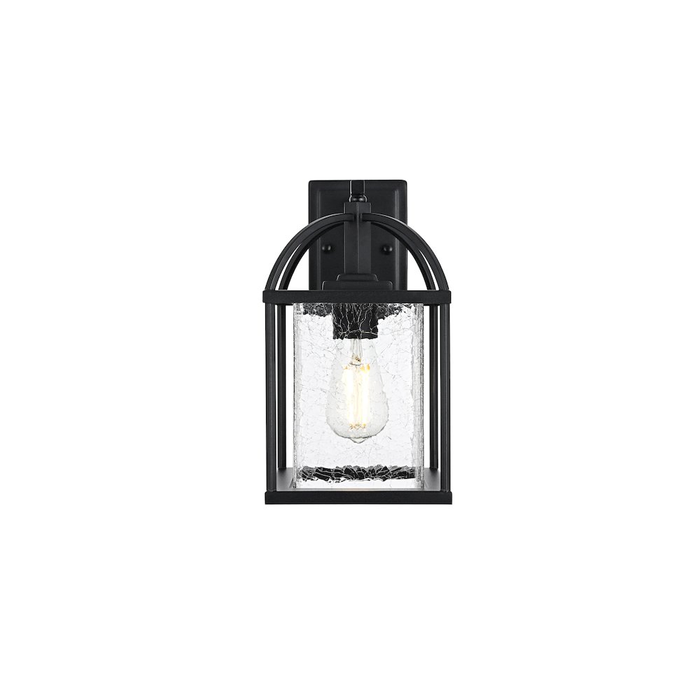 Gratz 7 inch Outdoor Pendant in Black. Picture 1