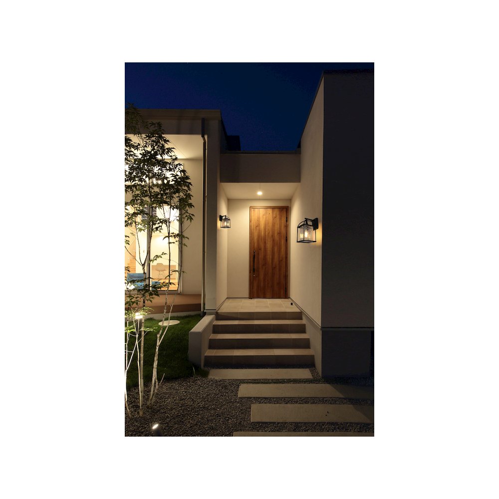 Gratz 7 inch Outdoor Pendant in Black. Picture 2