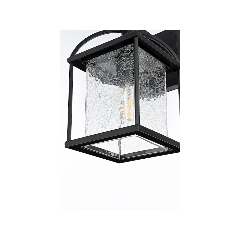 Gratz 7 inch Outdoor Pendant in Black. Picture 6