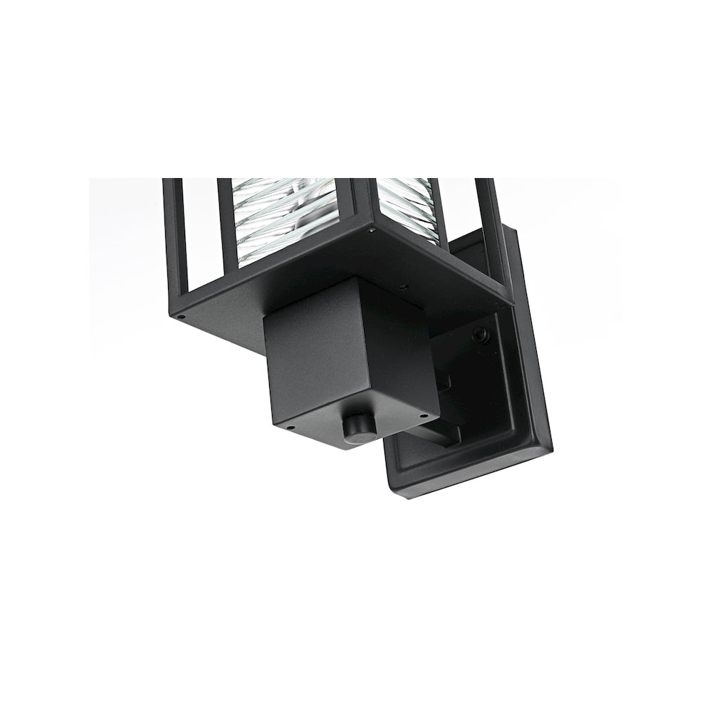 Bouvier 7 inch Outdoor Pendant in Black. Picture 4