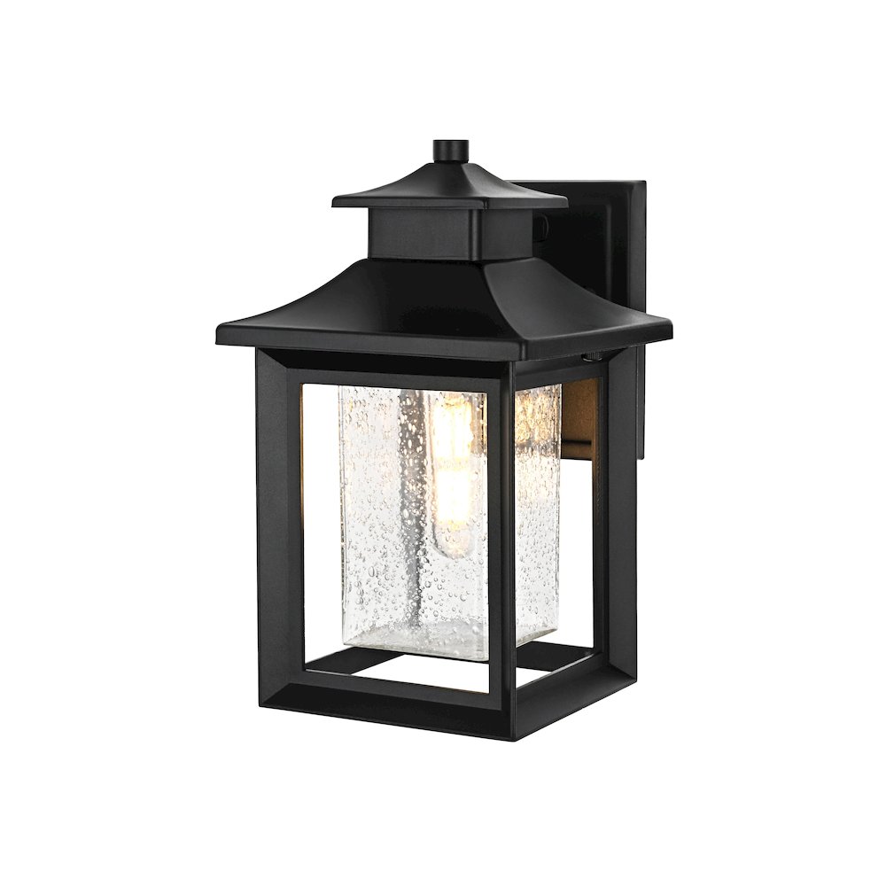 Judson 7 inch Outdoor Pendant in Black. Picture 7