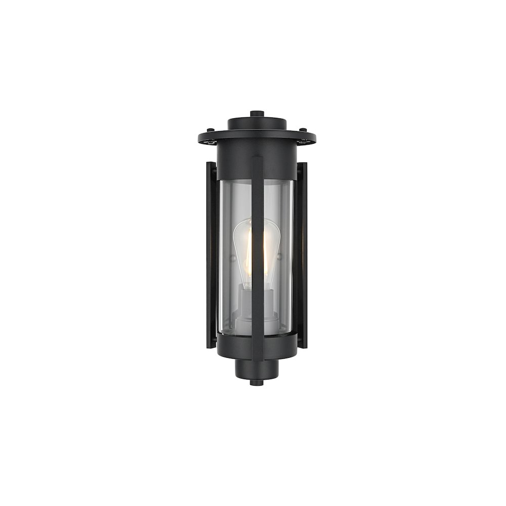 Bucknell 7 inch Outdoor Pendant in Black. Picture 1