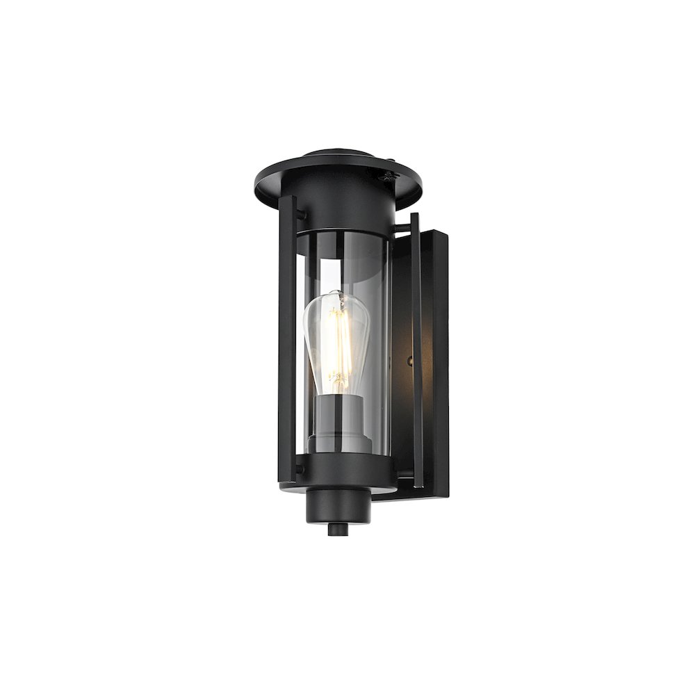 Bucknell 7 inch Outdoor Pendant in Black. Picture 3