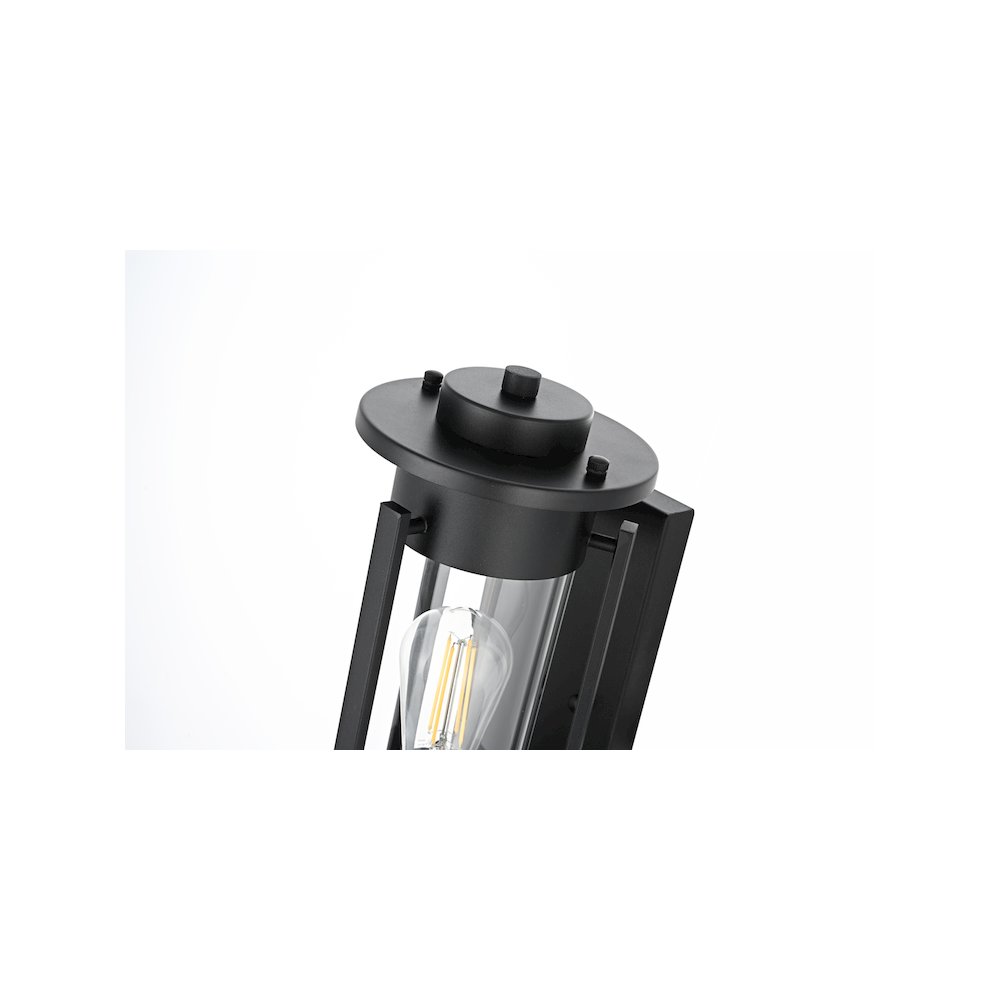 Bucknell 7 inch Outdoor Pendant in Black. Picture 4