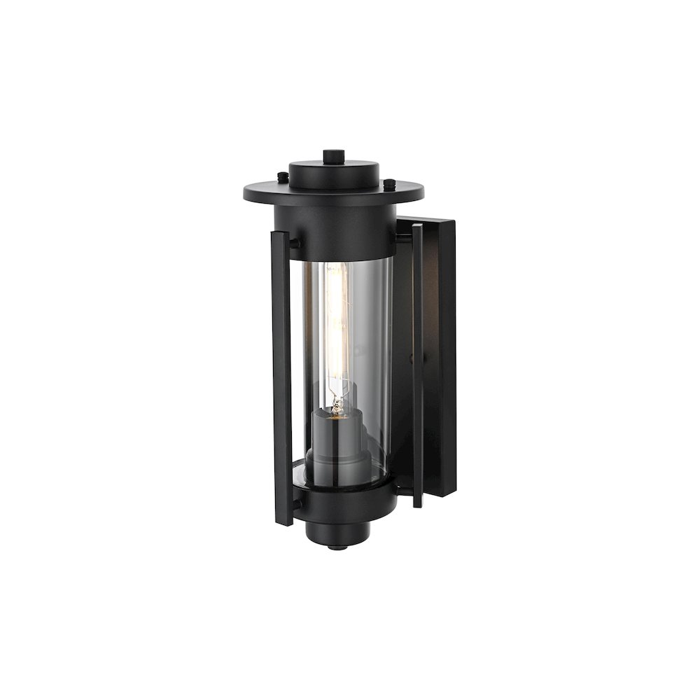 Bucknell 7 inch Outdoor Pendant in Black. Picture 7