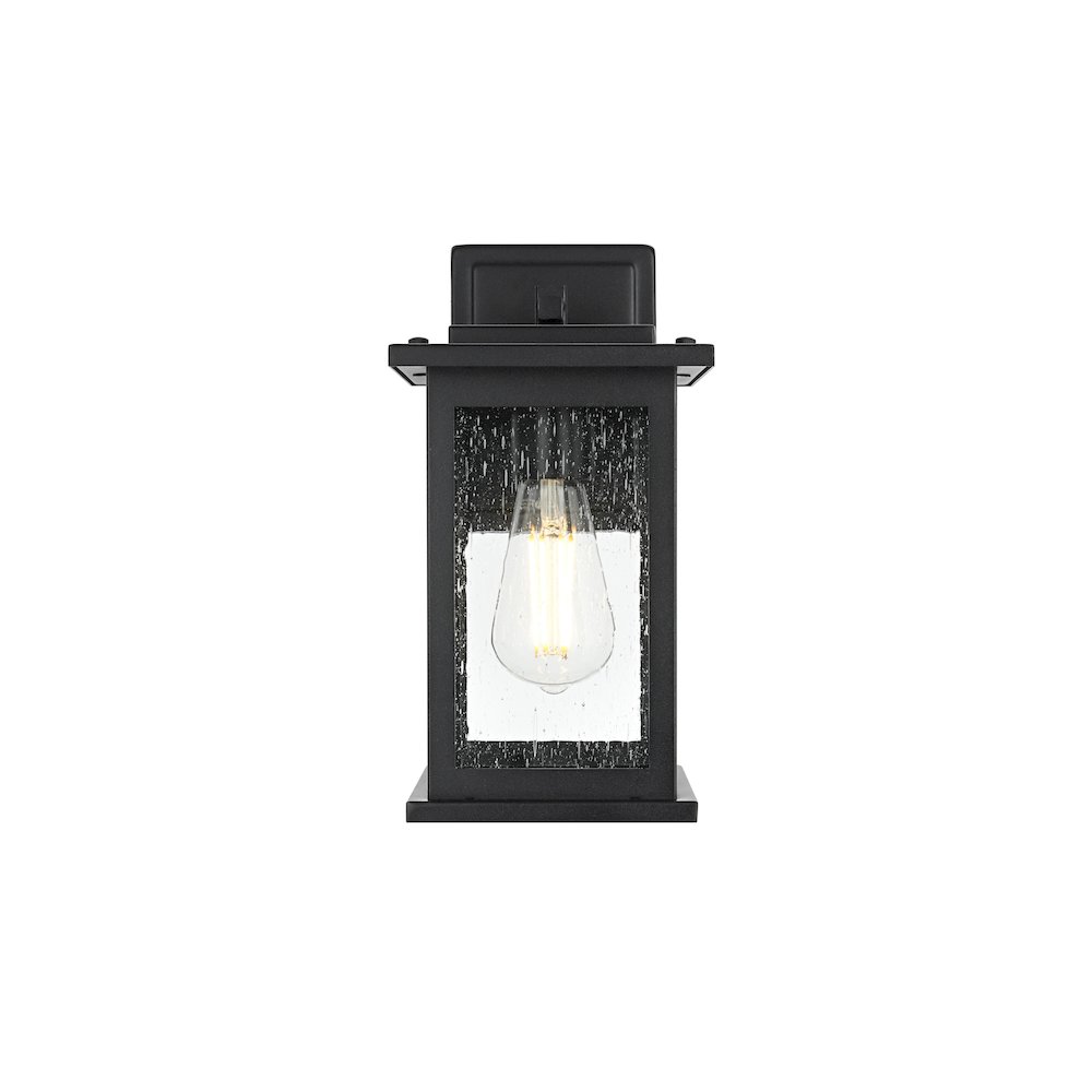 Ringgold 7 inch Outdoor Pendant in Black. Picture 1