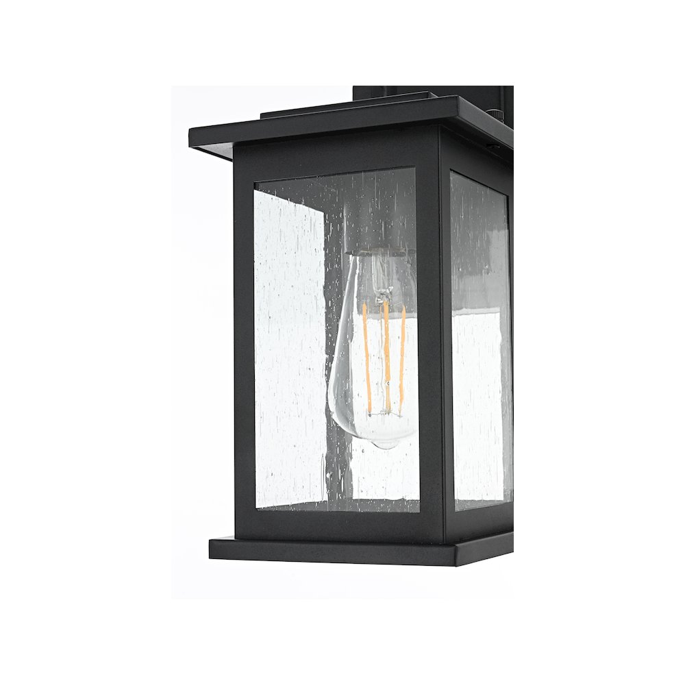 Ringgold 7 inch Outdoor Pendant in Black. Picture 5