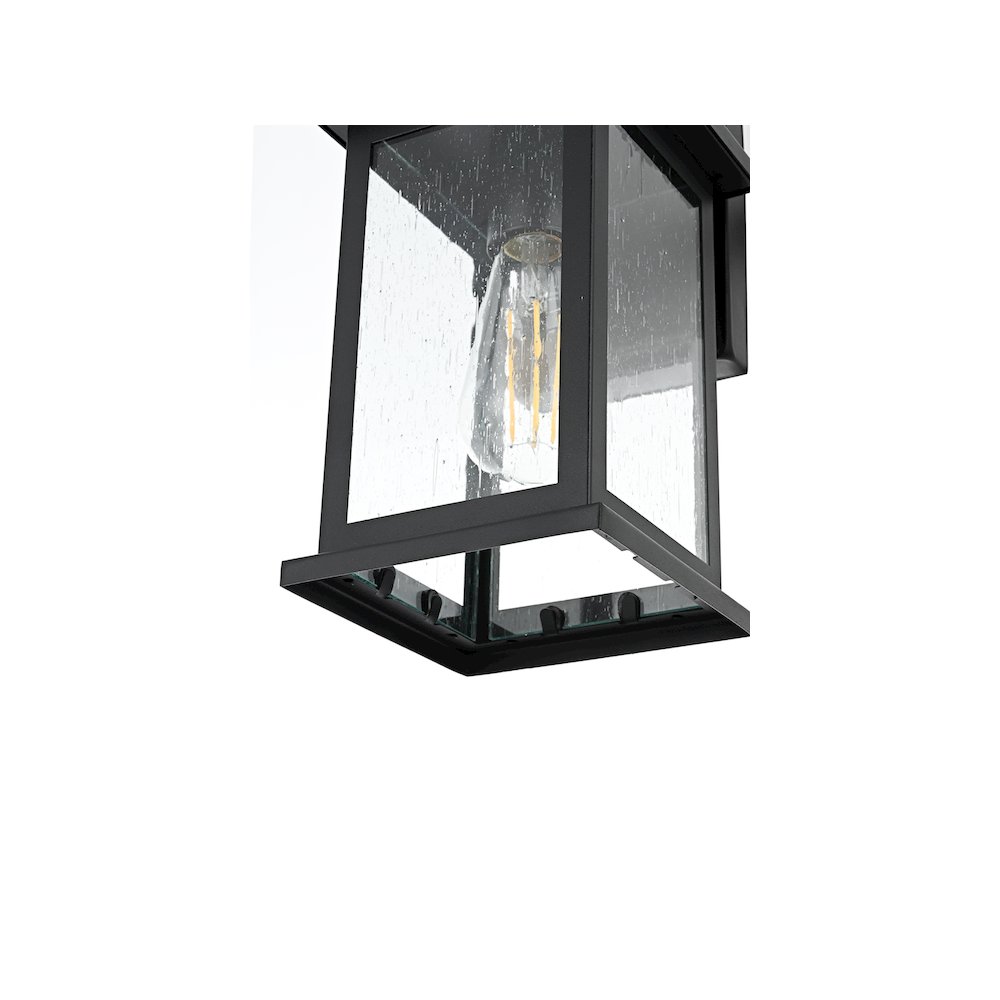 Ringgold 7 inch Outdoor Pendant in Black. Picture 6