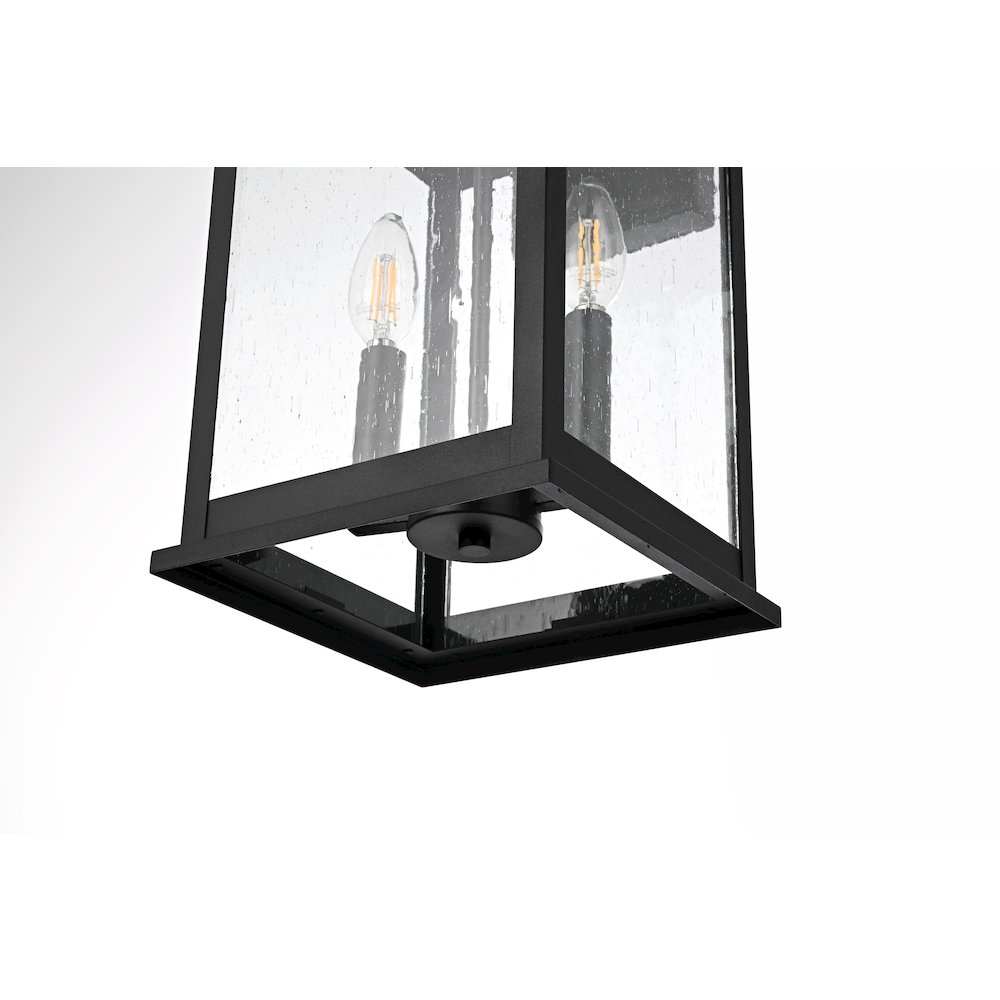 Ringgold 8.5 Inch Outdoor Wall Sconce In Black. Picture 5